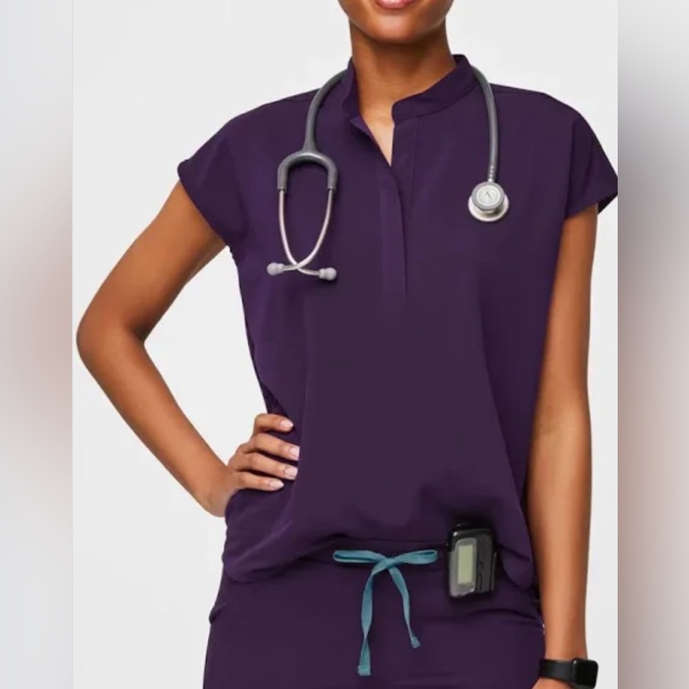 Figs Purple Jam Women's Scrubset